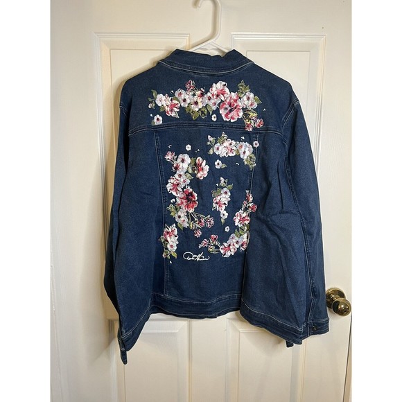 Diane Gilman Blue Jean Jacket - Picture 6 of 13